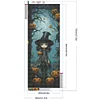 (30*70cm)Halloween Pumpkin Witch - Full Round Drill Diamond Painting