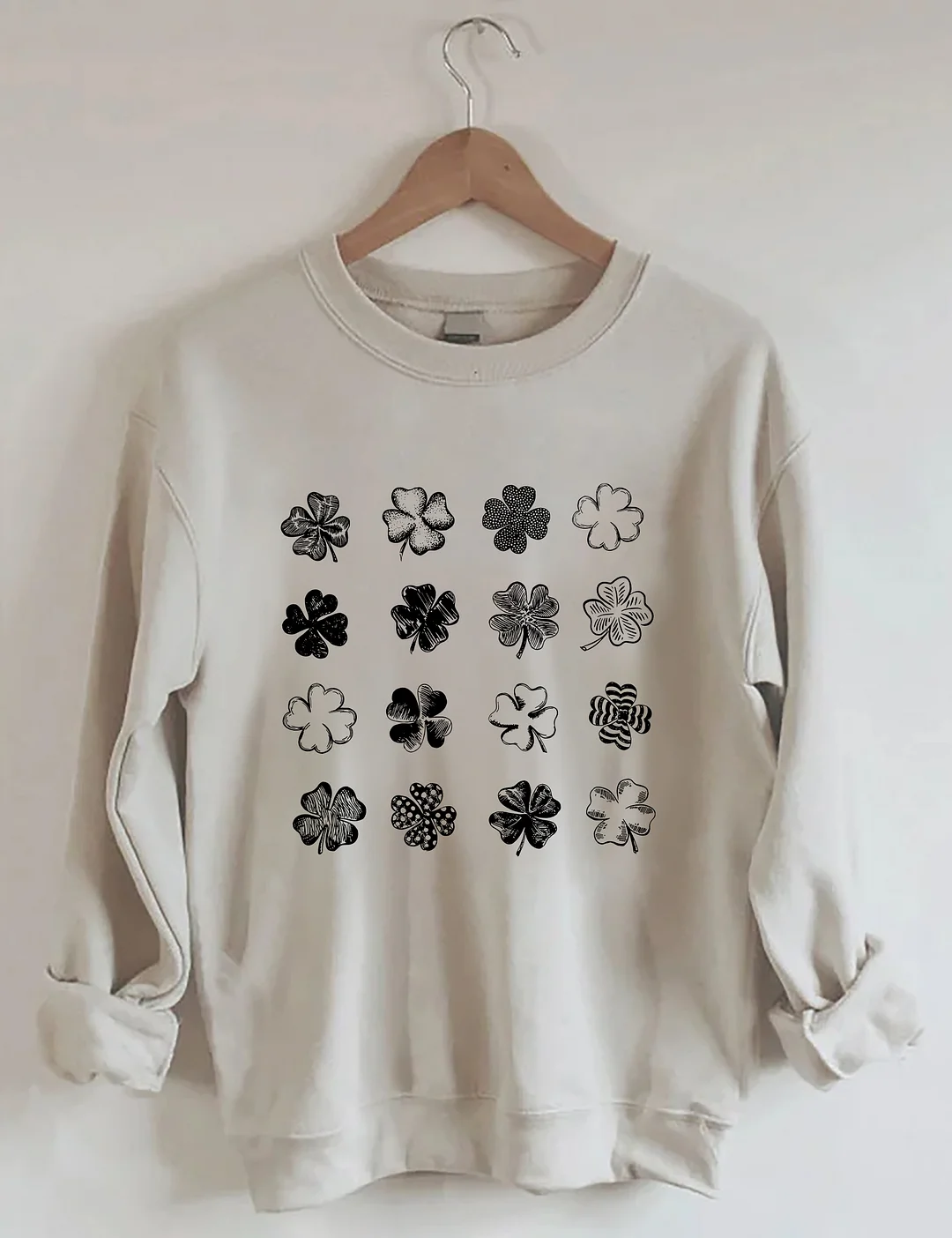 Shamrocks St. Patrick's Day Sweatshirt 