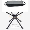Swivel camping chair, compact and foldable, installs in 30 seconds, lightweight outdoor backpacking chair for camping, travel, hiking, beach, holds 300 lbs.