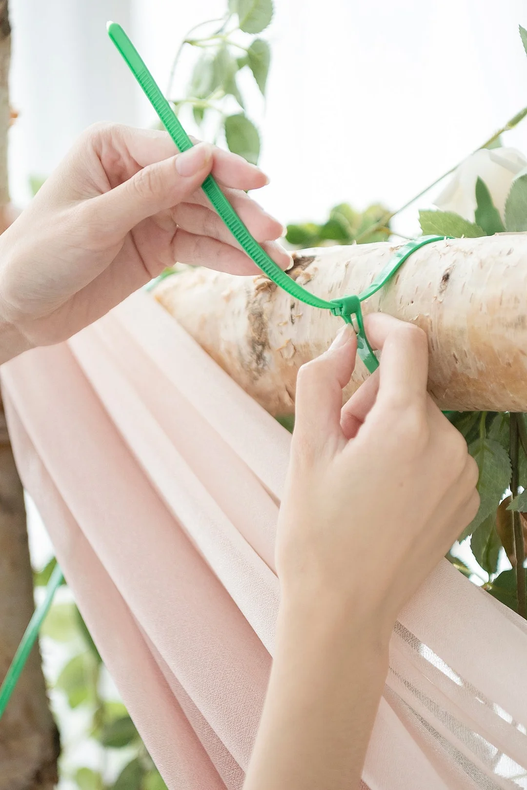 Flat Arch Flower in Sunset Terracotta