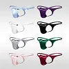 Men's Breathable Satin Big Pouch T-Back Thong Sexy Low Rise Underwear