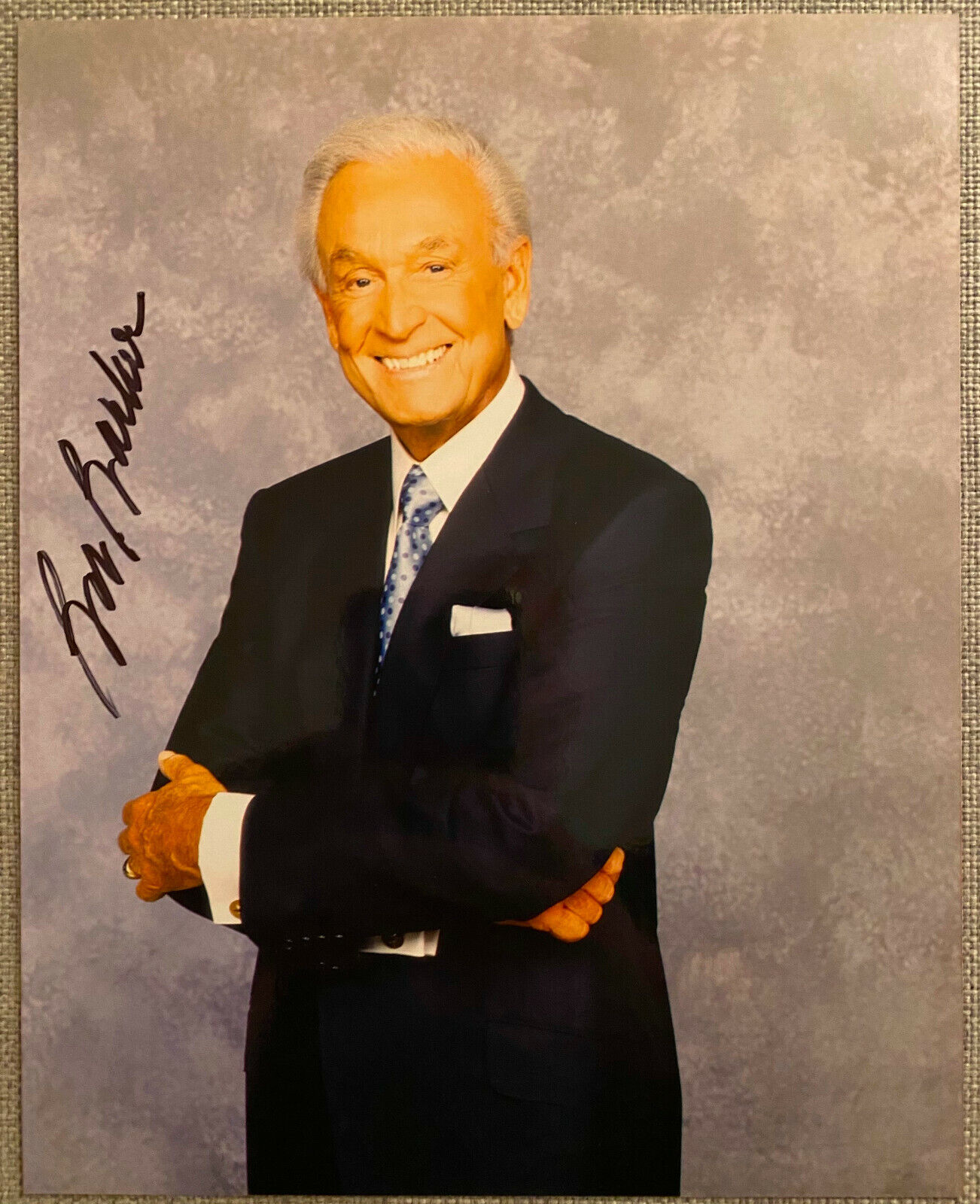 The Price Is Right Bob Barker Signed In-Person 8x10 Color Photo Poster painting -RARE, Authentic