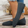 Gioiacombo&trade; Nuove scarpe casual piatte in maglia traspirante da donna