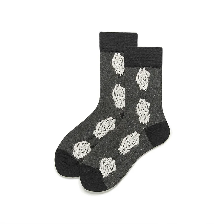 Fairy Tales Aesthetic Cottagecore Fashion Vintage Floral Socks Set QueenFunky