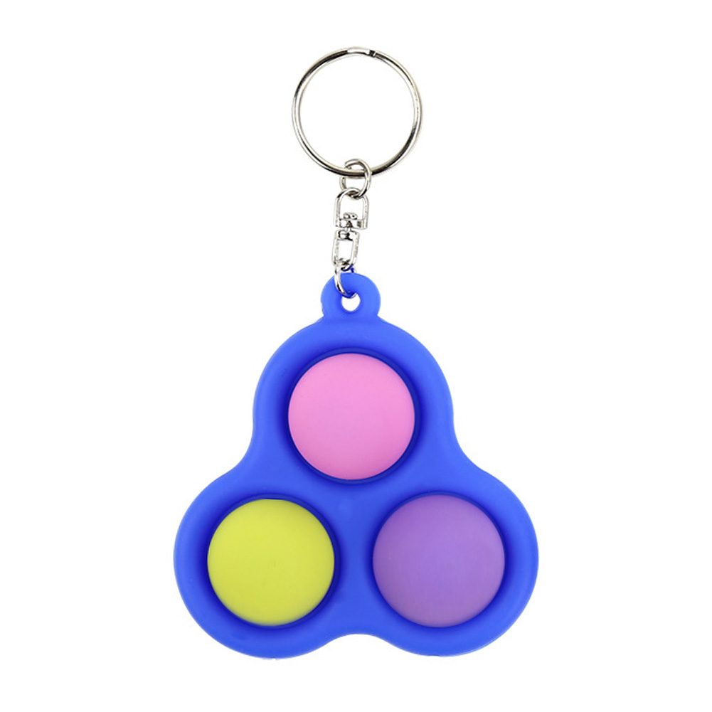 

Triangle Keyring - Pop It Fidget Toy, 501 Original