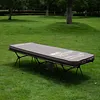 [US Local Warehouse] Single Inflatable Sleeping Mat with Pump for Backpacking Car Tent (Deep Green)