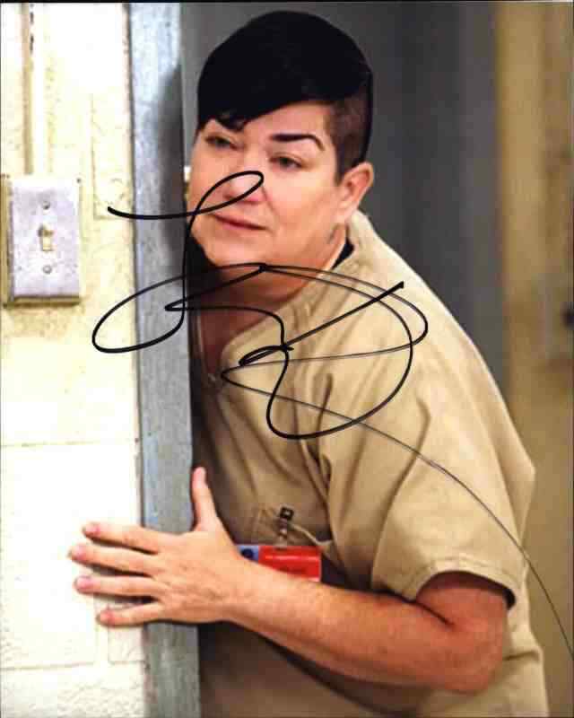 Lea Delaria authentic signed celebrity 8x10 Photo Poster painting W/Cert Autograph 257