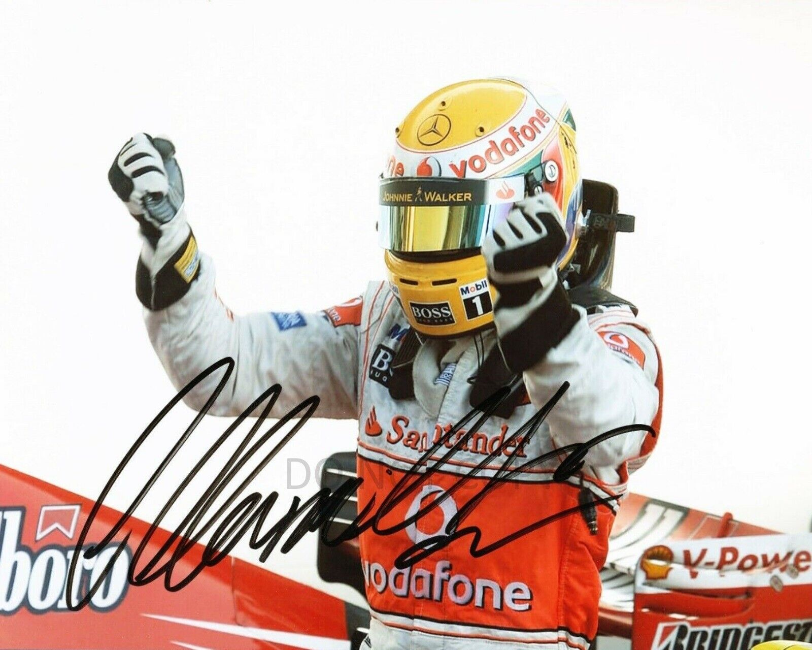 Lewis Hamilton Formula 1 F1 Autographed Signed 8x10 Photo Poster painting Mercedes #44 REPRINT