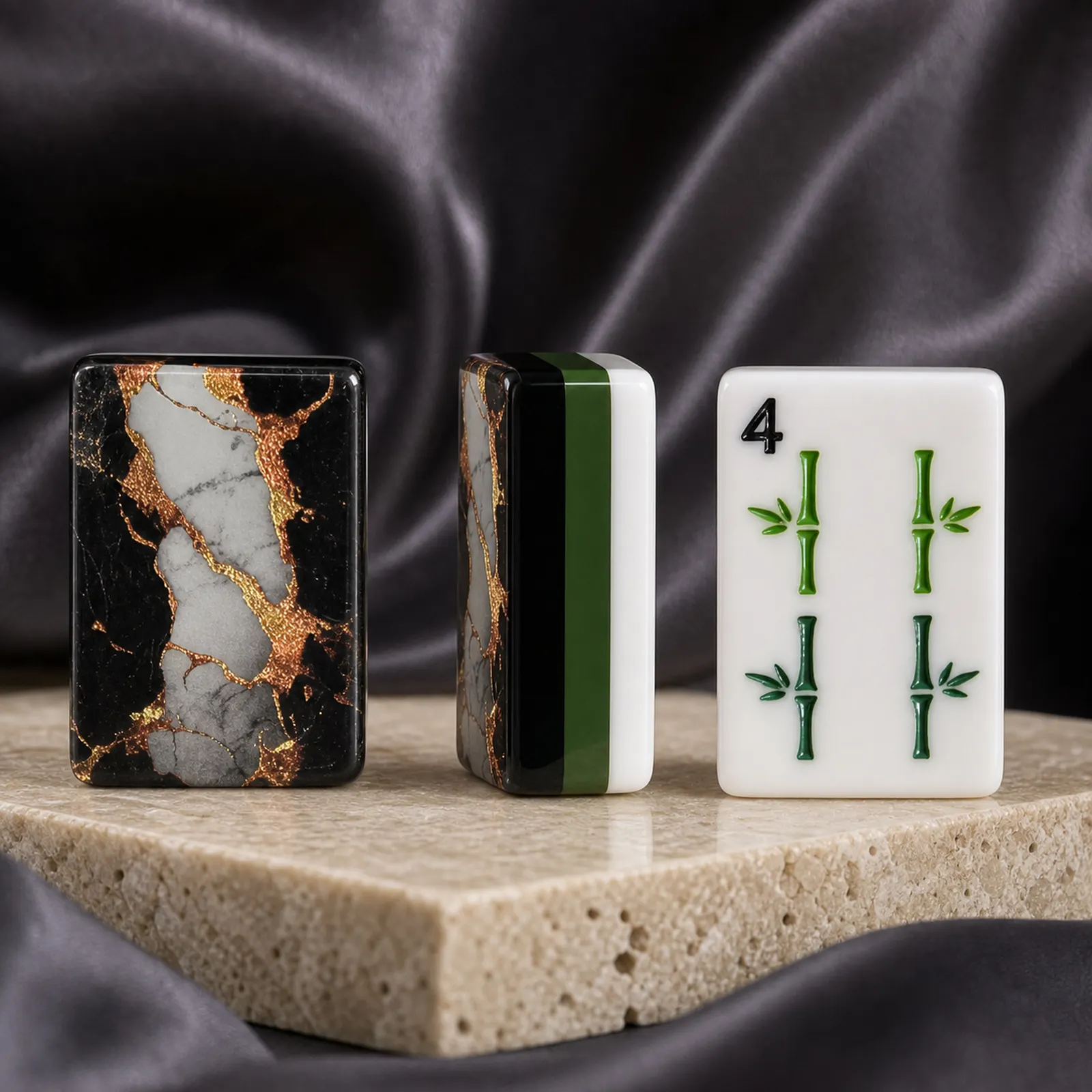 A real Black Gold Marble pattern detail from the collection.