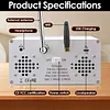 Full band radio receiver TEF6686 digital high sensitivity FM AM radio