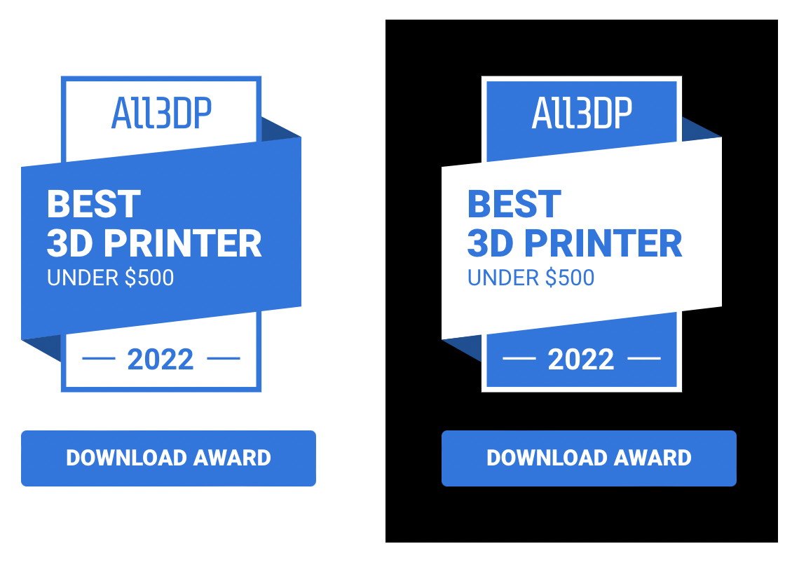 ALL3DP Recommended Printers of the Year 2022: Ender-3 S1 & Ender-2 Pro & UW-02