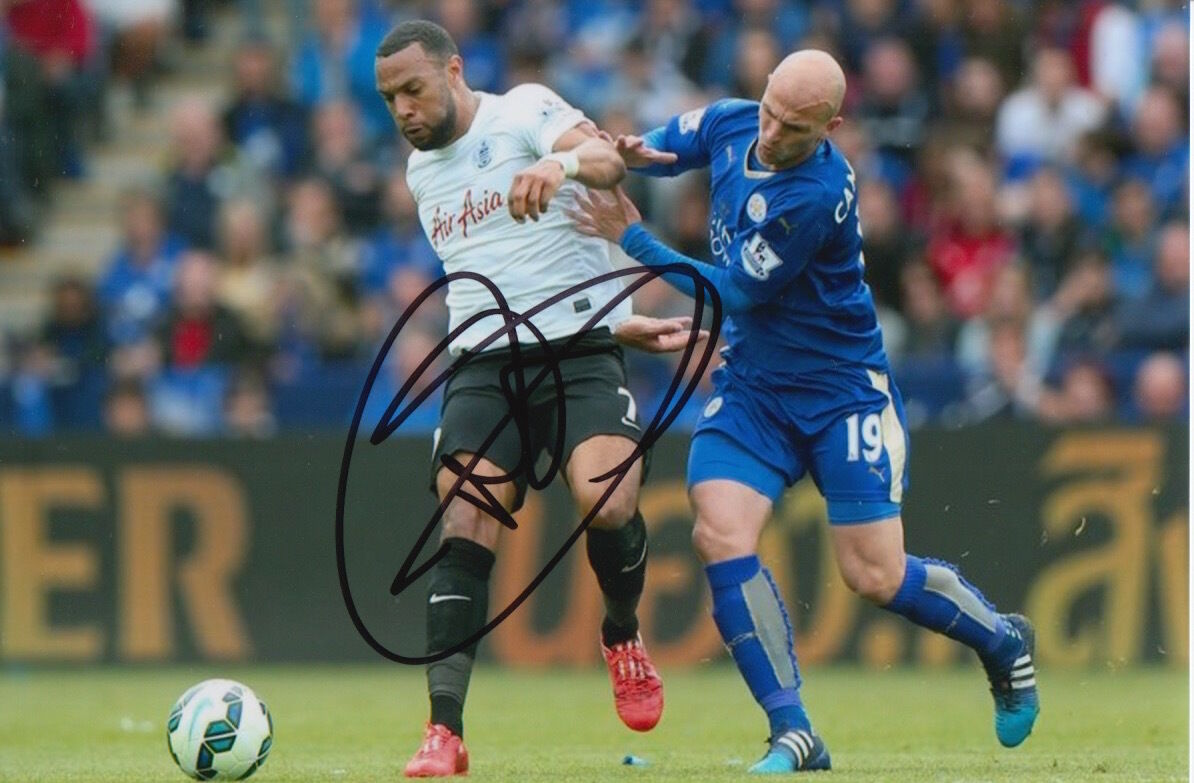 QUEENS PARK RANGERS HAND SIGNED MATT PHILLIPS 6X4 Photo Poster painting 2.