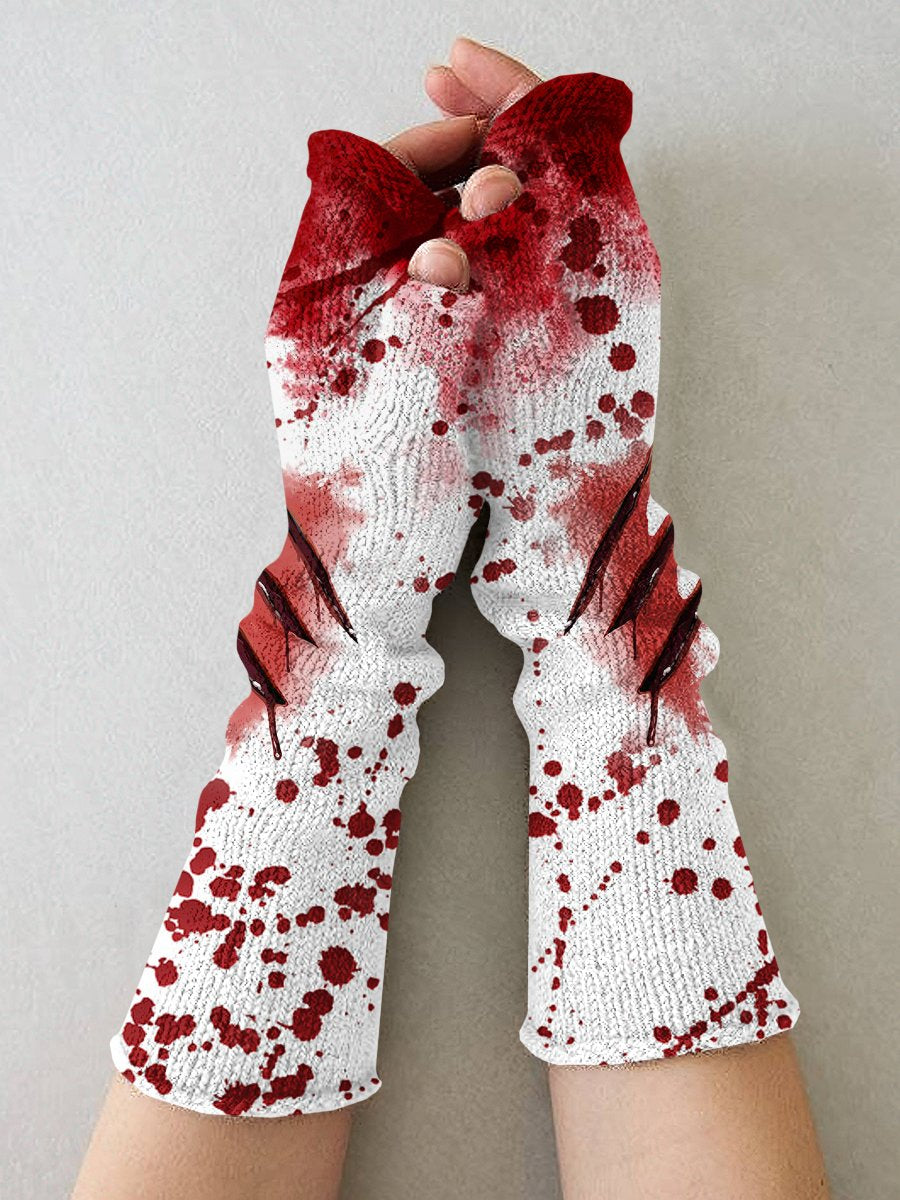 Halloween Bloodstain Artistic Glove
