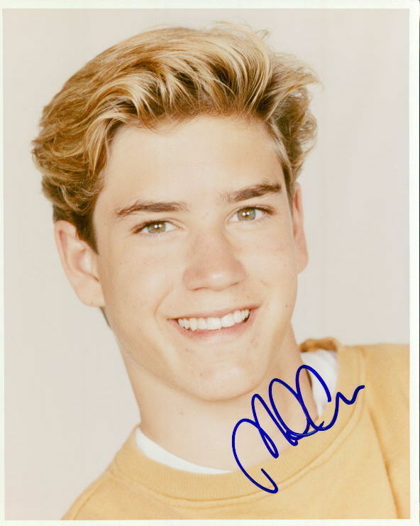 Mark-Paul Gosselaar (Saved By the Bell) signed 8x10 Photo Poster painting