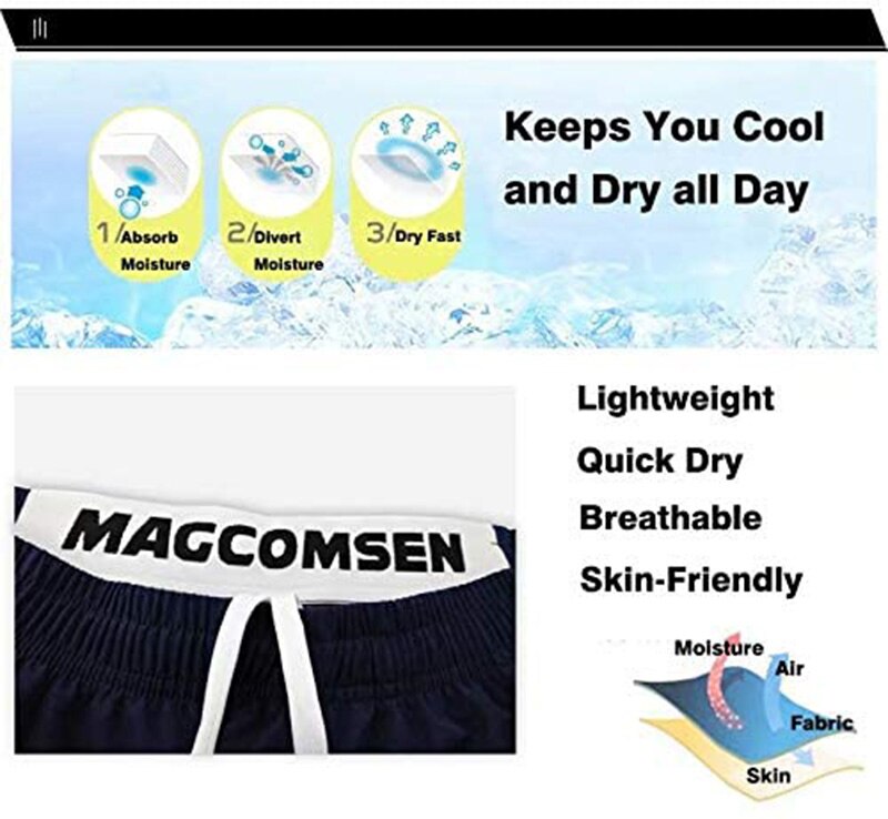 Men's Outdoor Hiking Summer Quick Dry Thin Breathable Ripstop Knee Shorts with Reflective Zipper Pockets