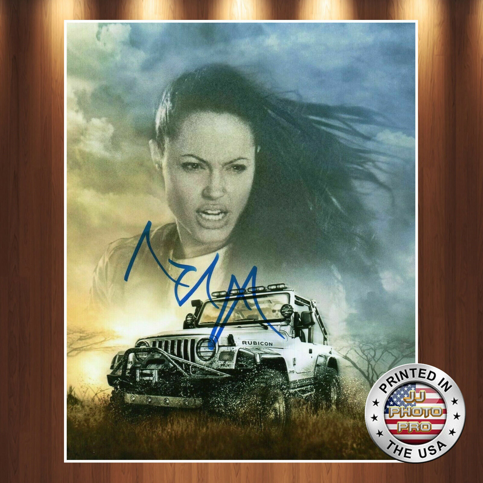 Angelina Jolie Autographed Signed 8x10 Photo Poster painting Model REPRINT