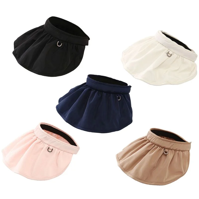 Summer sun protection folding sun hat for women beach sun hat