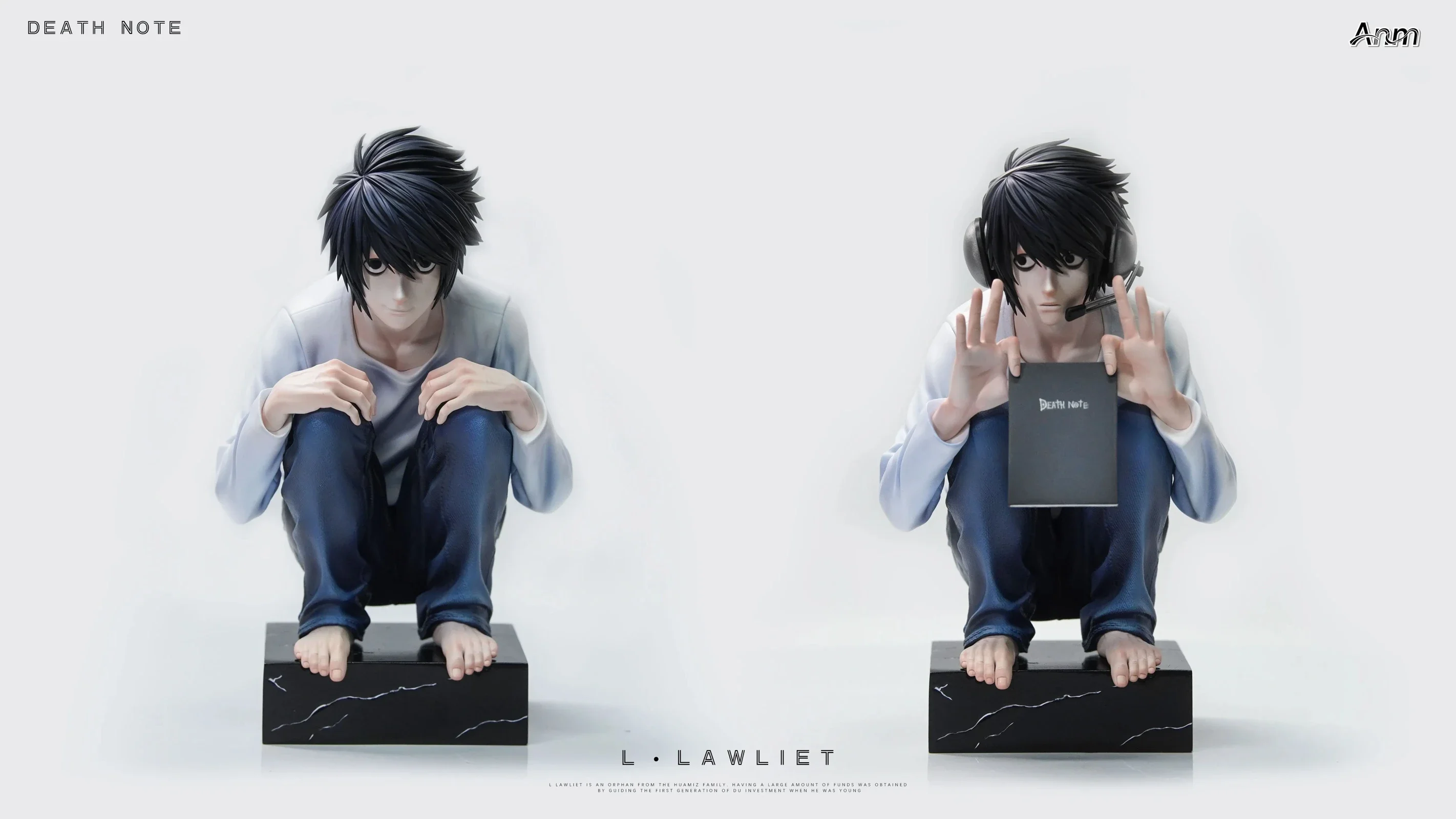 L Lawliet - Death Note Resin Statue - Anm Studio