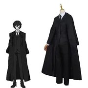 [Wetrose] In Stock Bungo Stray Dogs Cosplay Costume Daizai Osamu Nakahara Chuya Yosano Akiko Suit Full Set Outfit Anime Halloween