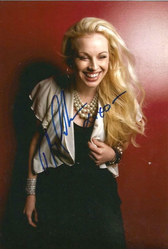 Kasey Lansdale SINGER - SONGWRITER autograph, In-Person signed Photo Poster painting