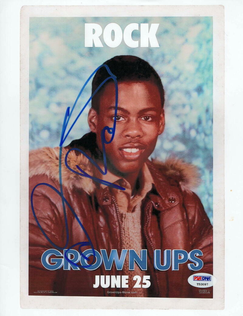 CHRIS ROCK SIGNED AUTOGRAPH 8x10 Photo Poster painting - GROWN UPS, THE LONGEST YARD, SNL PSA