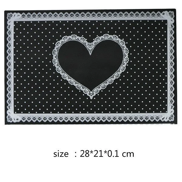 28*21cm New Fashion Silicone Pillow Hand Holder Cushion Lace Table Washable Foldable Mat Pad Nail Art Salon Manicure Practice