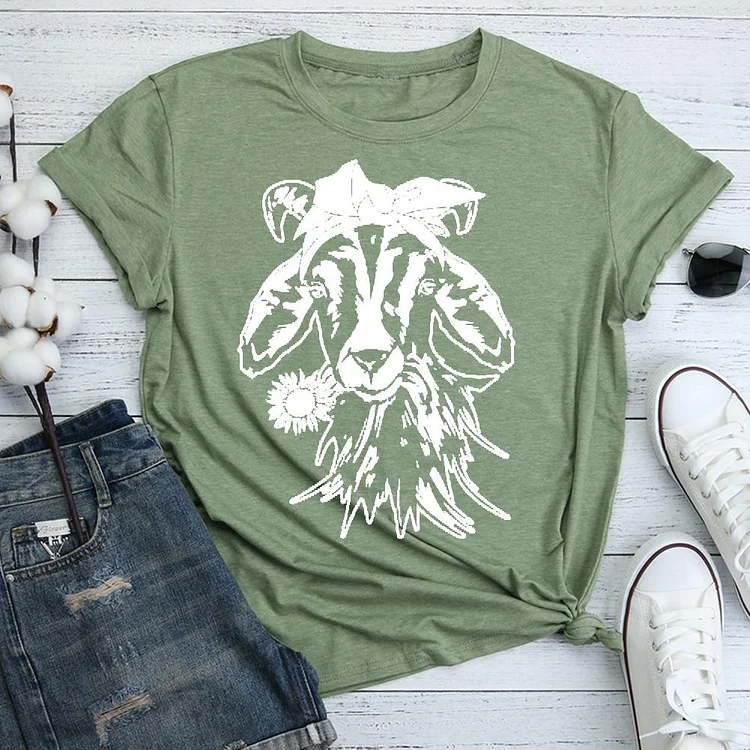 PSL - Sunflower Goat  T-shirt Tee -05999