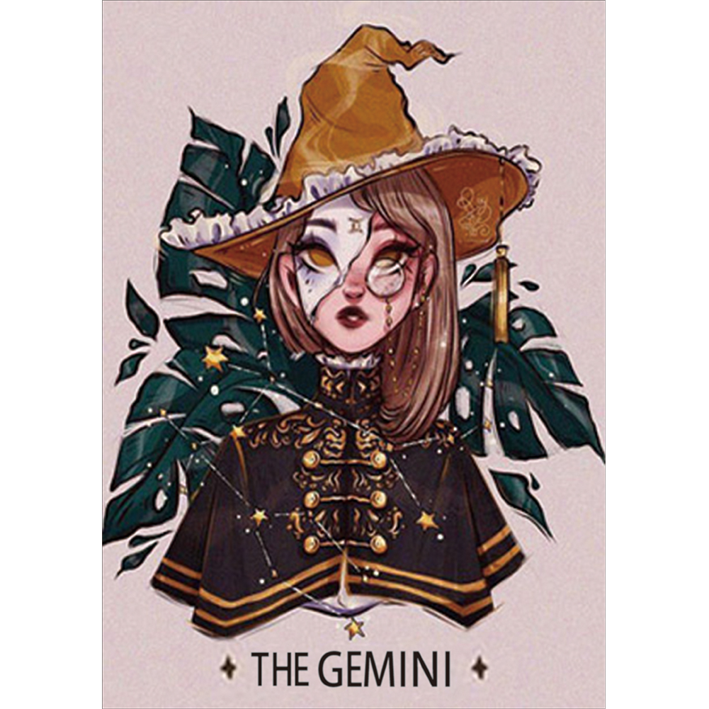 

Cartoon Constellation Girl - Round Drill Diamond Painting - 30*40CM, 501 Original