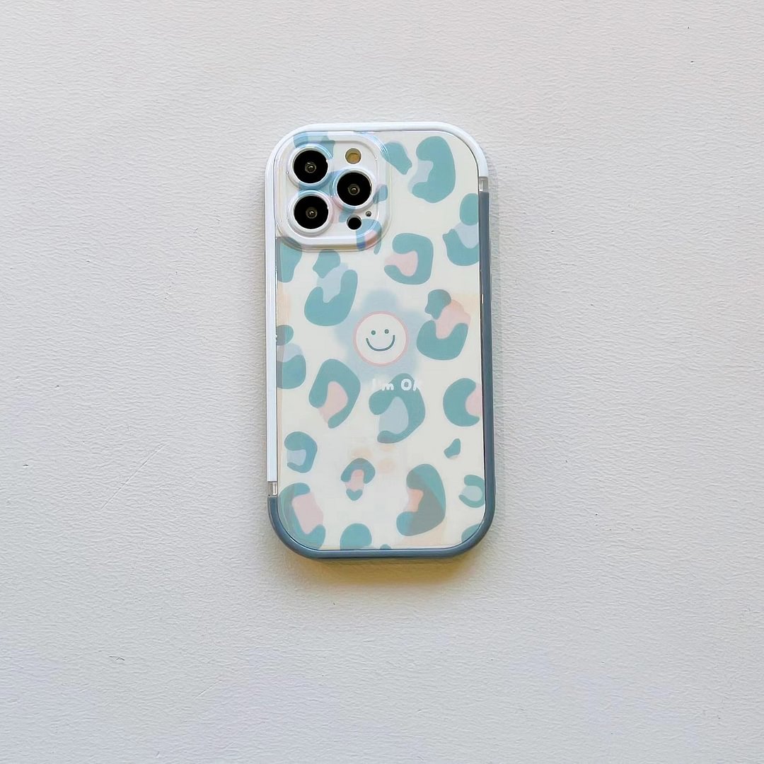 Cute Leopard Blu- ray Phone Case