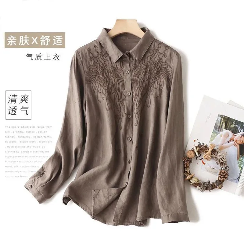 Jangj Solid Color Luxery Folk-custom Shirt 2022 Spring Summer New Fashion Blouse Korean Elegant Shirt Harajuku Style Shirt