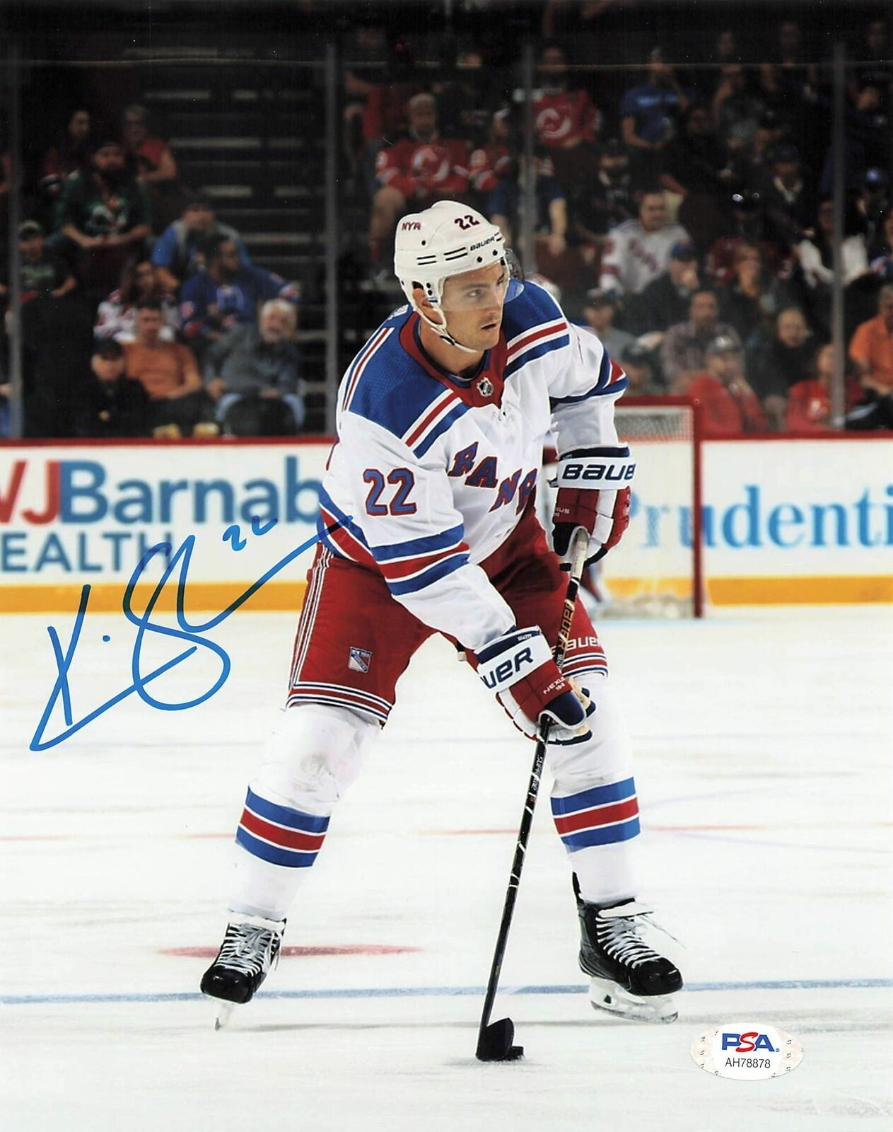 Kevin Shattenkirk signed 8x10 Photo Poster painting PSA/DNA New York Rangers Autographed