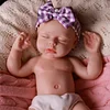 16'' Realistic Silicone Sleeping Baby Little Infant Girl Haroina Physical and Mental Accompaniment - RBBI-Myrebornbabydoll&reg; Myrebornbabydoll&reg;