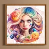 (40*40cm)Candy Girl - Full Round Drill Diamond Painting