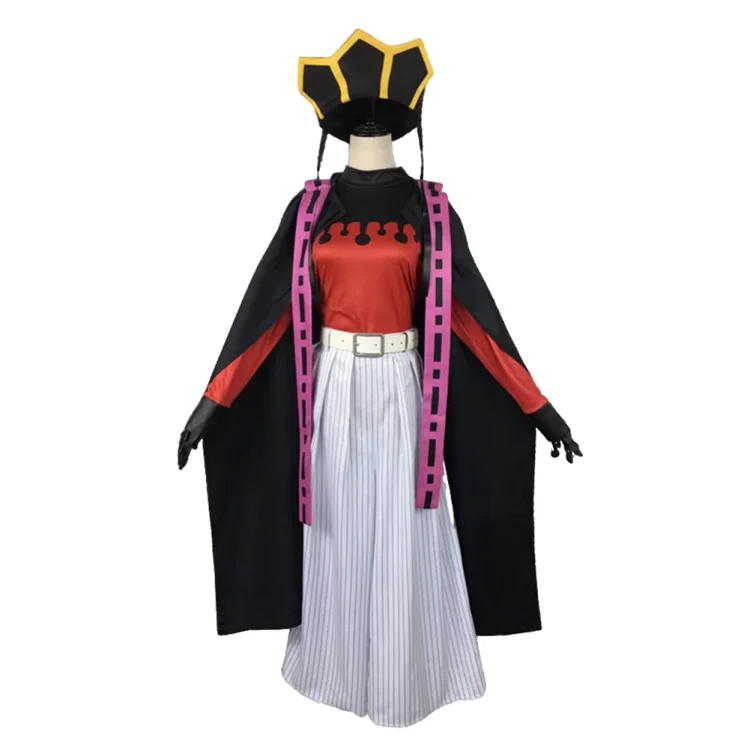 Demon Slayer Douma Outfits Set Cosplay Costume Halloween Carnival Suit