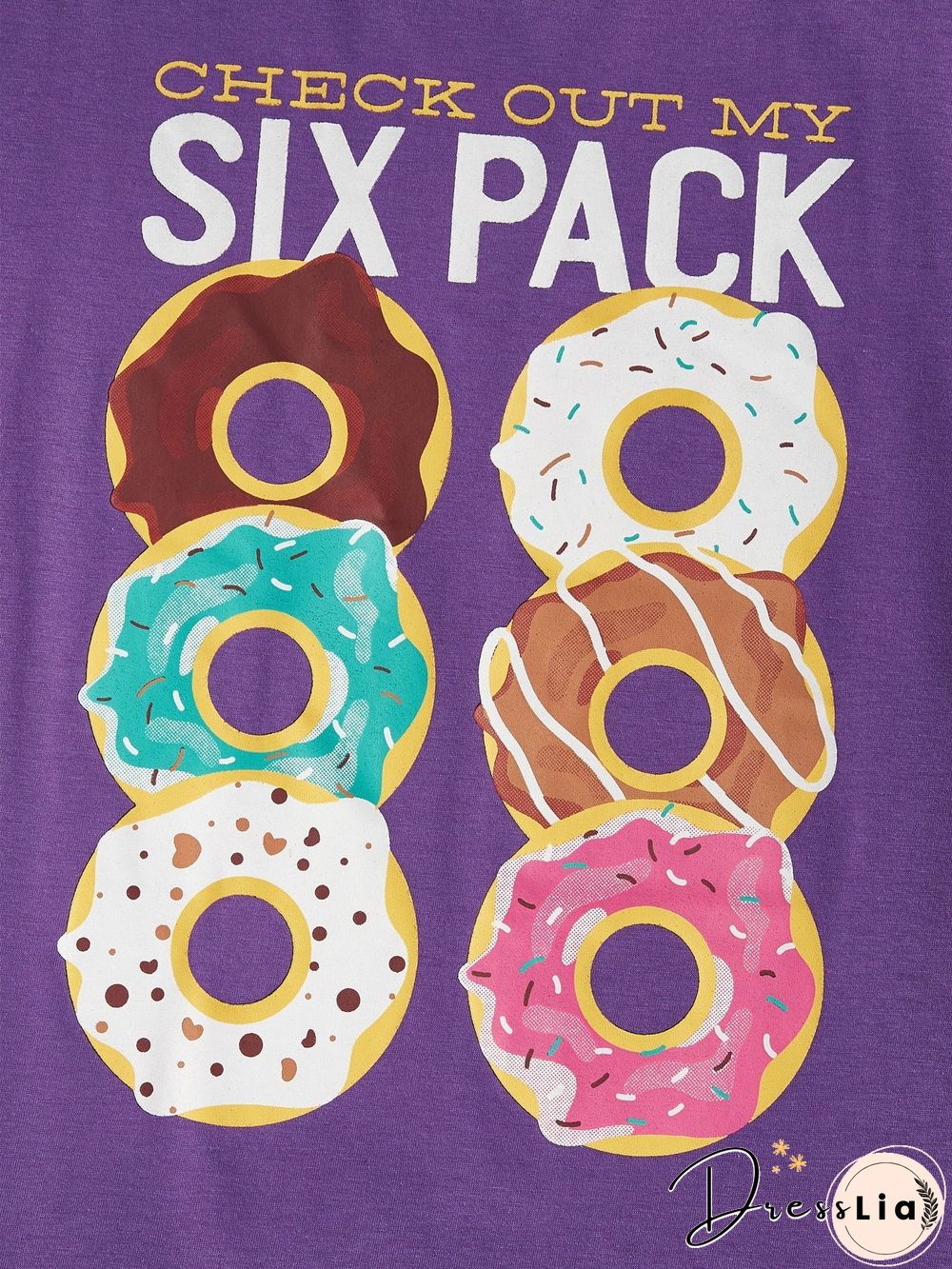 Guys Slogan Donut Graphic Tee