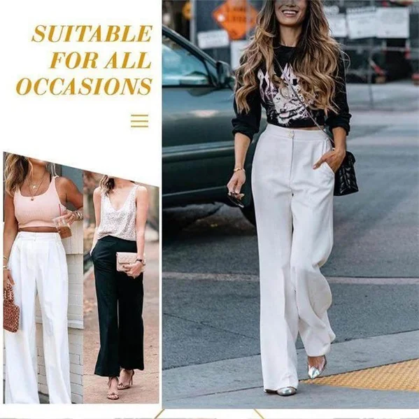 THE EFFORTLESS TAILORED WIDE LEG PANTS (BUY 2 FREE SHIPPING)