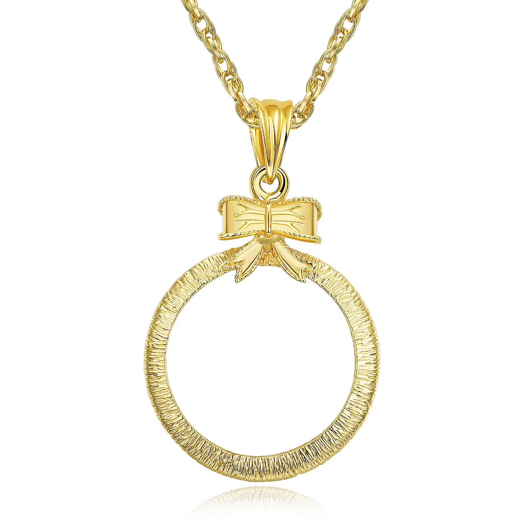 Letclo™ New Magnify Glass Necklace letclo Letclo