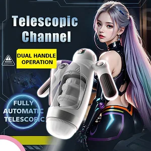 Bella Bot Robot Telescopic Vibration Male Penis Stroker