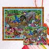 >SALE<Bird Full Embroidery Eco-cotton Thread 11CT Counted Cross Stitch Kit (ACC-148)