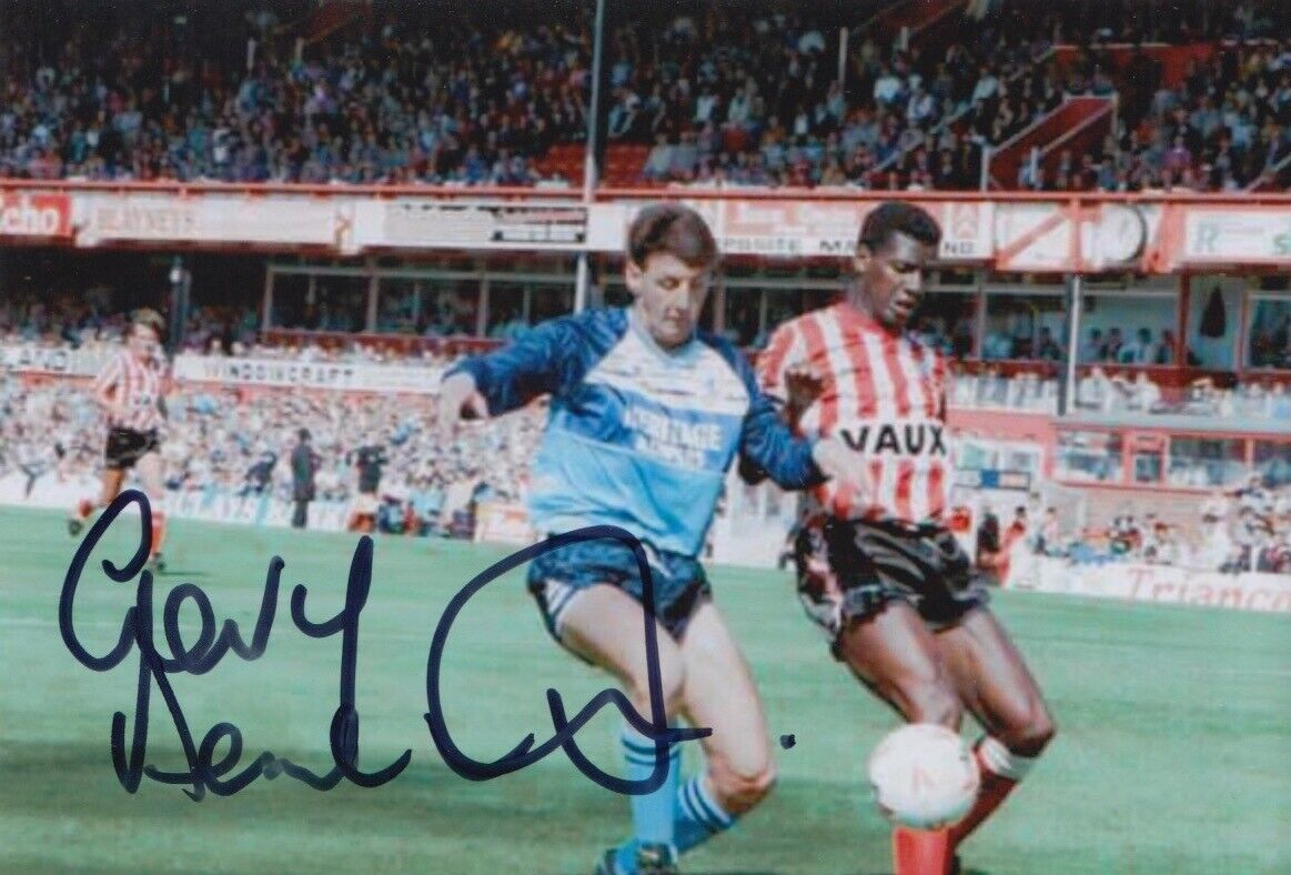 GARY BENNETT HAND SIGNED 6X4 Photo Poster painting SUNDERLAND FOOTBALL AUTOGRAPH 1