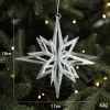 Silver Shimmers Christmas's Tree Hanging Decors