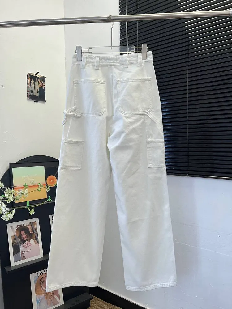 Straight Leg Jeans for Women,High Waisted Wide Leg Loose Stretchy Boyfriend Denim Pants Baggy Jeans for Women