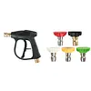 1Pc Car Wash Jet 16MPa Auto Cleaning Gun Copper Soap Gun Sprayer Car Accessories