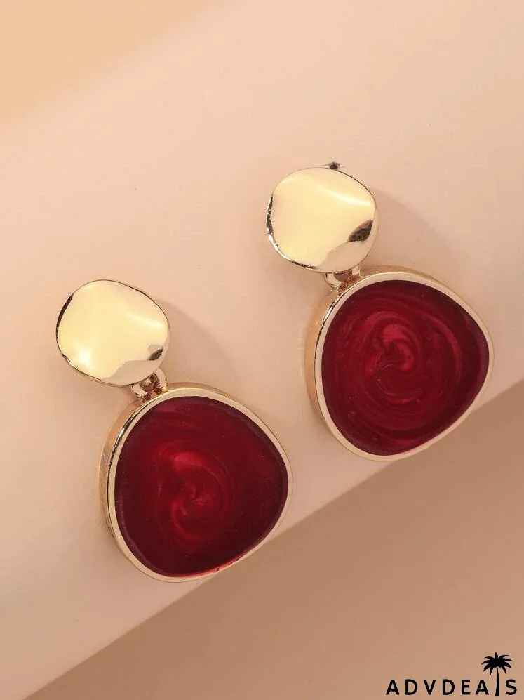 Irregular Geo Drop Earrings