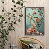 (40*60cm)Bird Flowers - Full Round Drill Diamond Painting