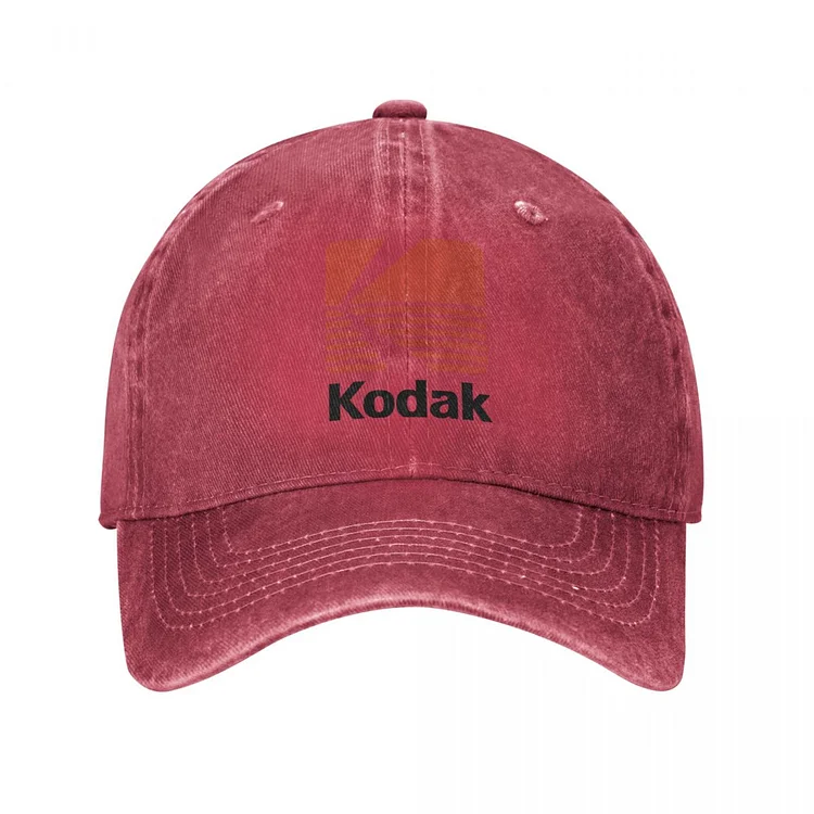 Vintage Kodoak Photographic Baseball Cap Unisex Distressed Washed Snapback Cap Outdoor All Seasons Travel Gift Hats Cap