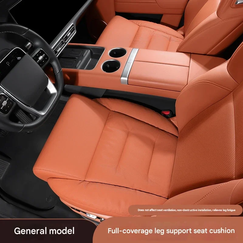 Car Nappa leather full-coverage seat covers -- Car seats converted into soft sofas