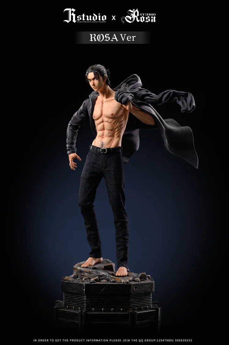 PRE-ORDER JR Studio & Rosa Studio - Attack on Titan - Eren Jaeger 1/4 Scale  Statue(GK)