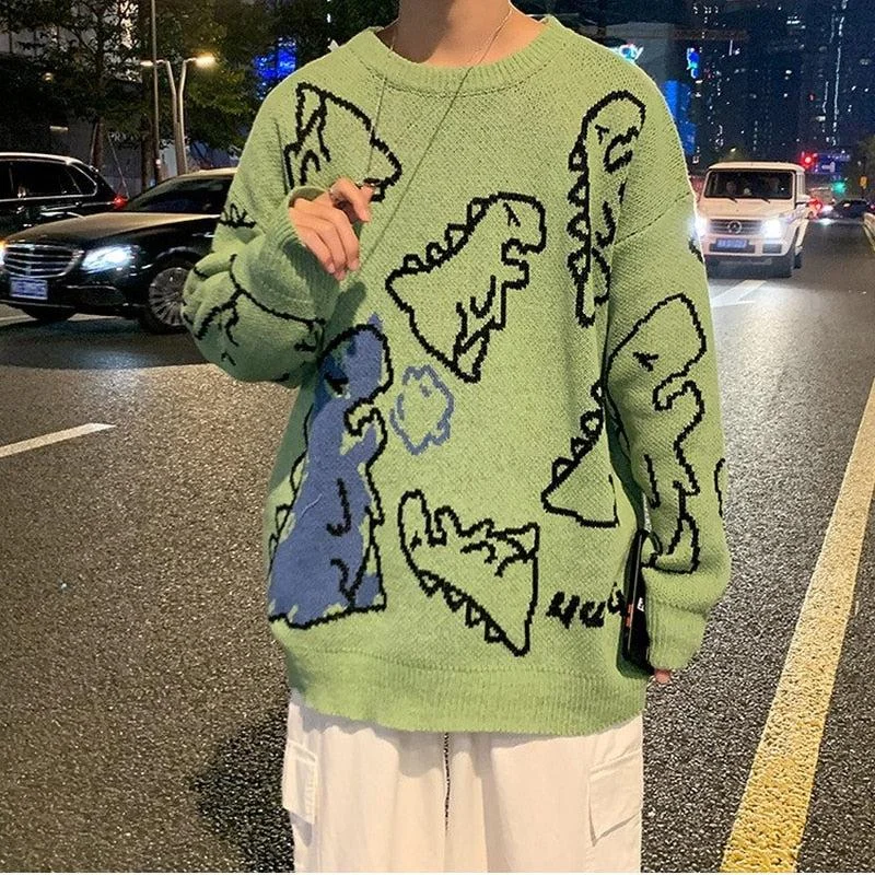 Brownm Knitted Sweater
