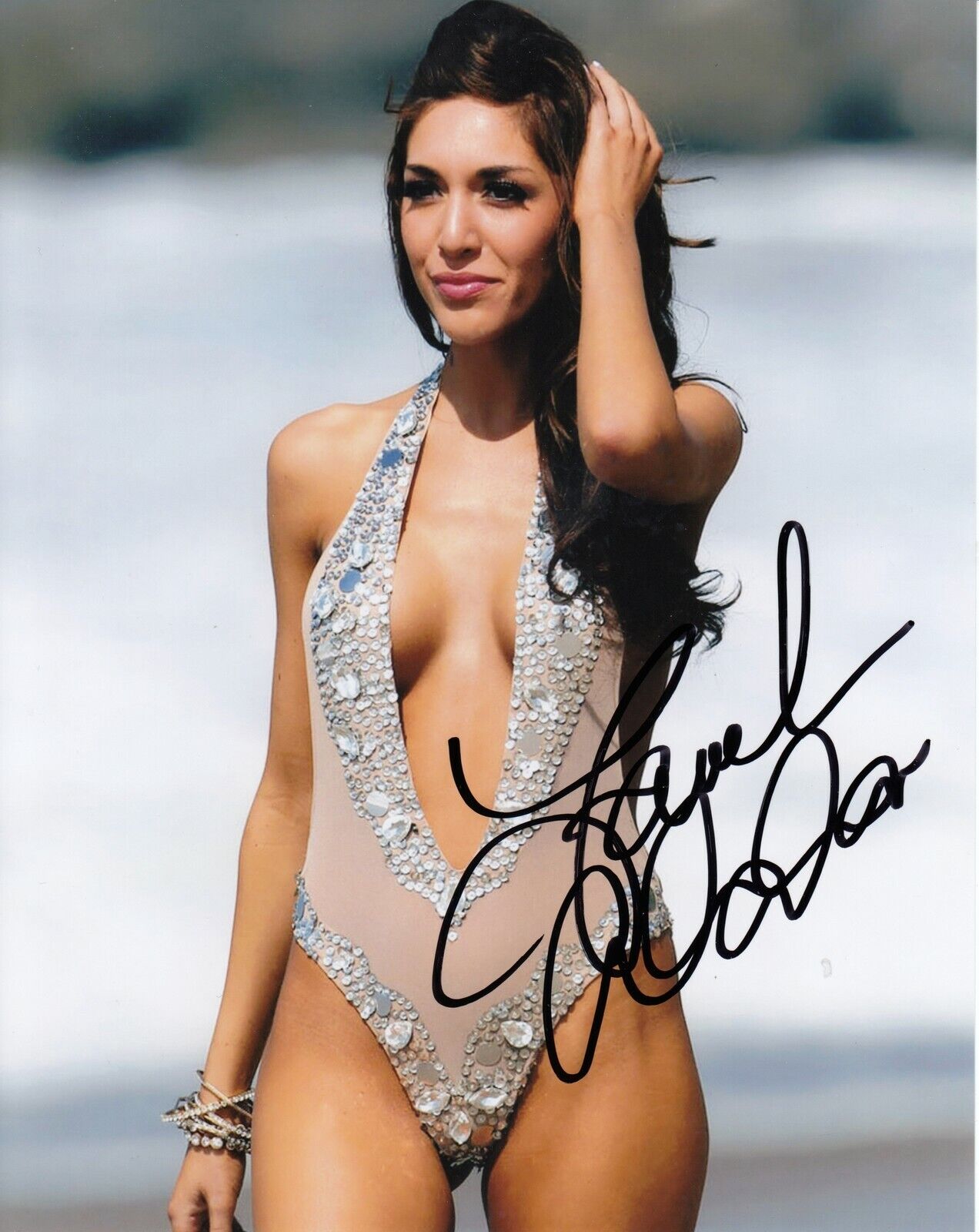 Farrah Abraham #3 8x10 Signed Photo Poster painting w/ COA 031019